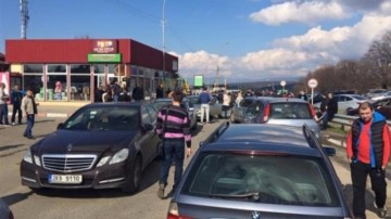 Пробка из тысячи автомобилей скопилась на границе Украины и Польши