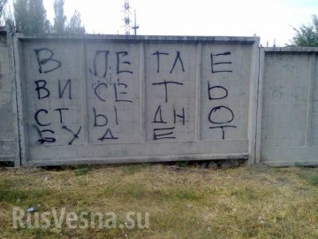 «Слава Гондурасу!» — антиукраинские граффити шокируют «патриотов» в Запорожье