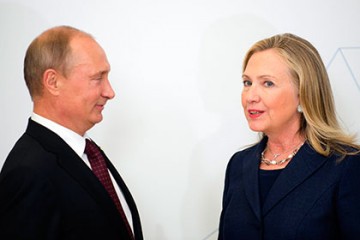 Клинтон предпочла ужин с Путиным компании Трампа