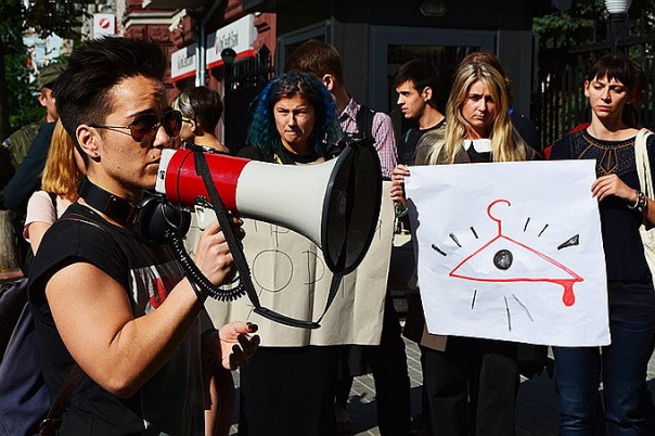 Украинки на митинге требовали права убивать детей 