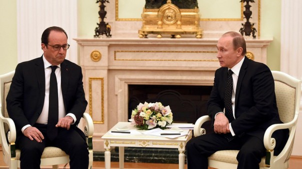 Французская забастовка: политики осудили заявление Олланда о встрече с Путиным