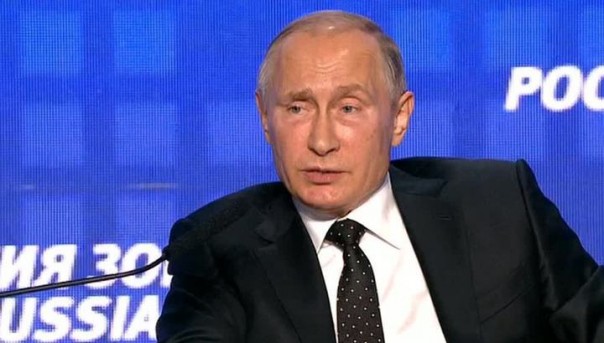 Форум "Россия зовет!" Выступление Владимира Путина: мы озабочены ухудшением отношений с США, но это не наш выбор.