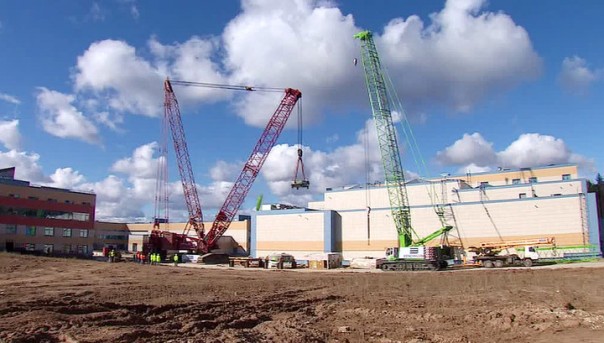 В Димитровграде заканчивается строительство уникального медицинского центра