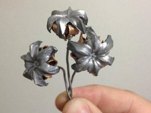 Цветок из металла Цветок из металла