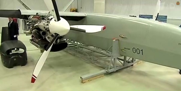 В Сети опубликовали снимок засекреченного российского беспилотника В Сети опубликовали снимок засекреченного российского беспилотника