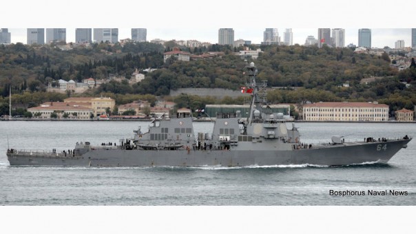 В Черное море вошел американский эсминец с системой ПРО В Черное море вошел американский эсминец с системой ПРО