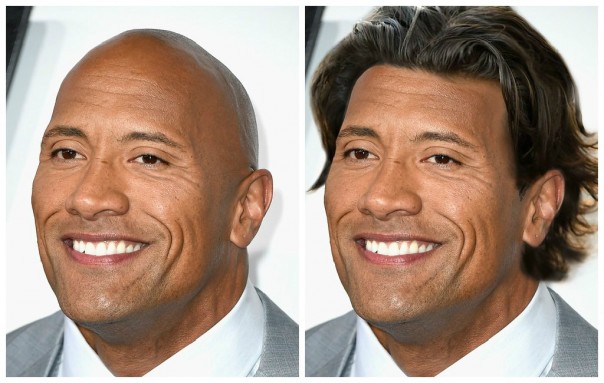 Если бы у лысых знаменитостей были волосы Если бы у лысых знаменитостей были волосы