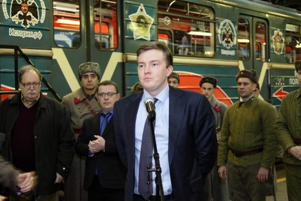 Новый тематический поезд «Великие полководцы» отправился в первый рейс