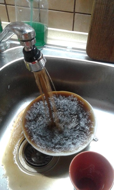 Во Львове из крана течет американо?