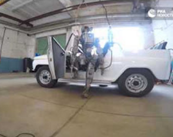 Появилось видео новых испытаний робота Федора