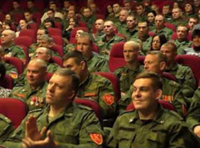 Комендантский полк Народной милиции ЛНР отпраздновал вторую годовщину образования