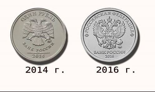 На российские рубли вернулась имперская символика