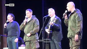 Квартет настоящих мужчин: Александр Захарченко, Джанго, Александр Скляр и Захар Прилепин