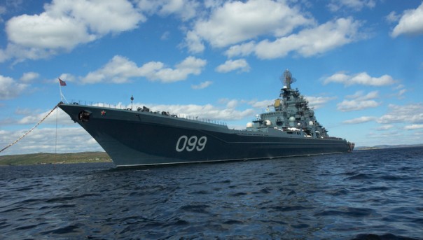 Российская авианосная ударная группа прибыла в Средиземное море