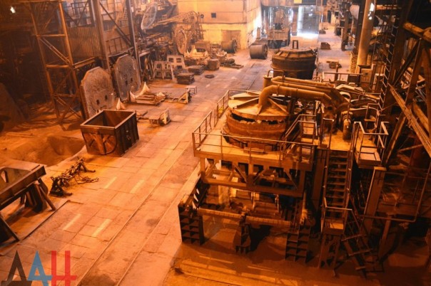 Юзовский метзавод после запуска ежемесячно сможет производить около 30 тысяч тонн стали