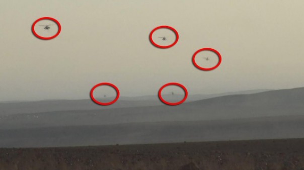 Вертолетный рой русских устроил апокалипсис для террористов в сирийской провинции Хомс