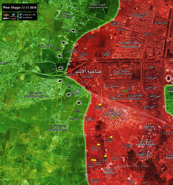 САА освободила Аль-Ассад | Сирийская сводка | 18+ Бойня в Алеппо: уничтожено 500 боевиков | Подборка видео с Ближневосточного фронта 13-11-2016