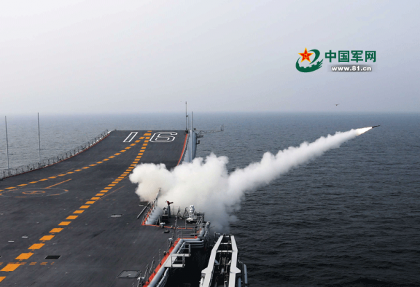 На авианосце "Ляонин"