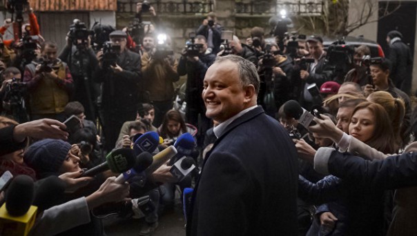 Новый президент Молдавии признает Крым