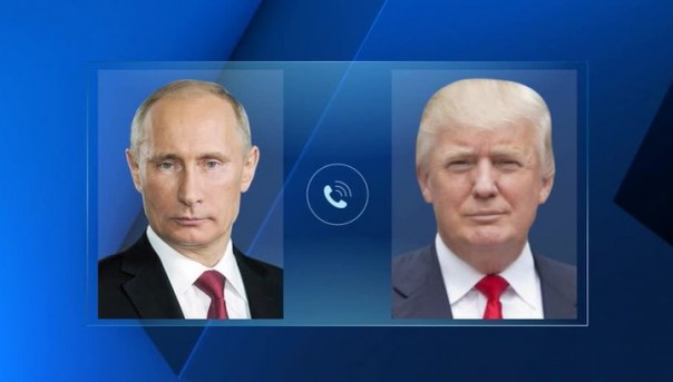 Путин поговорил с Трампом по телефону