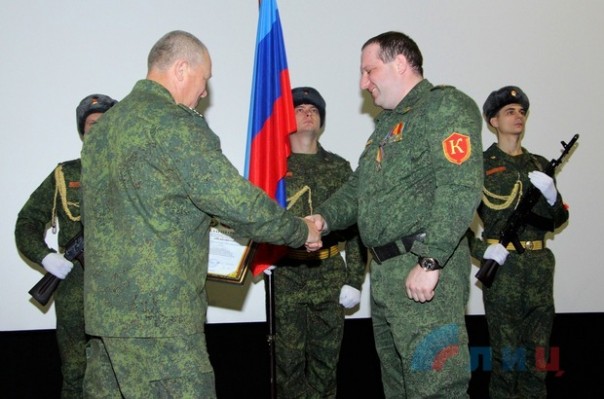 Комендантский полк Народной милиции ЛНР отпраздновал вторую годовщину образования Комендантский полк Народной милиции ЛНР отпраздновал вторую годовщину образования