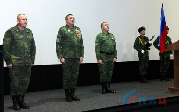 Комендантский полк Народной милиции ЛНР отпраздновал вторую годовщину образования Комендантский полк Народной милиции ЛНР отпраздновал вторую годовщину образования