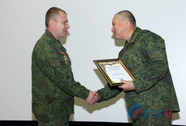 Комендантский полк Народной милиции ЛНР отпраздновал вторую годовщину образования Комендантский полк Народной милиции ЛНР отпраздновал вторую годовщину образования