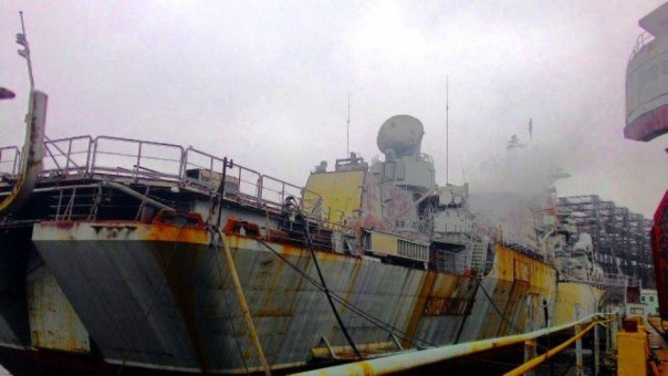 Военно-морская перемога: на Украине завели двигатель «корабля-призрака»