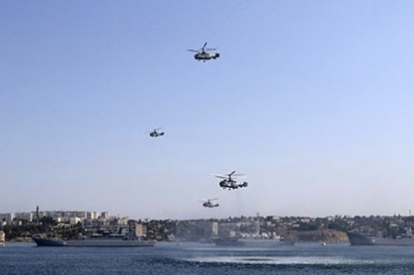 Украинские стрельбы над Крымом Украинские стрельбы над Крымом