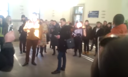 Песенный флешмоб. Макеевка, Тирасполь, Александрия, Тула, Белгород, Керчь, Никополь