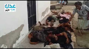 Йемен. +18. 10.12.2016. Смертник взорвал саудовских наемников, стоявшими в очереди за зарплатой