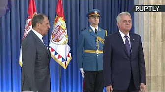 Сергея Лаврова наградили орденом Сербского знамени I степени