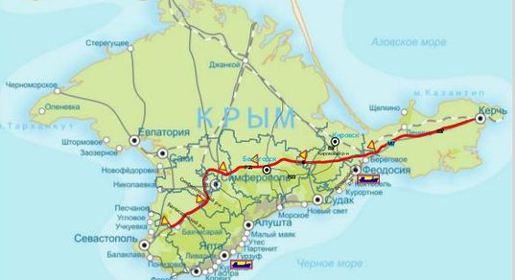 Минтранс Крыма продемонстрировал, как будет выглядеть трасса «Таврида»