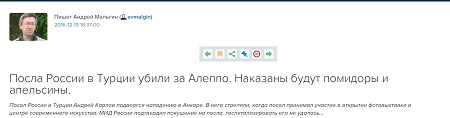 Убит посол России. Кто заказал либеральный хор? Убит посол России. Кто заказал либеральный хор?