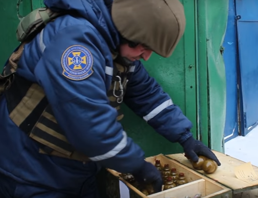 В сБ/У заявили о том, что нашли многотонный "схрон оккупантов"