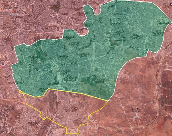 Экватор боёв за Алеппо: сирийская армия на пути к Цитадели Экватор боёв за Алеппо: сирийская армия на пути к Цитадели