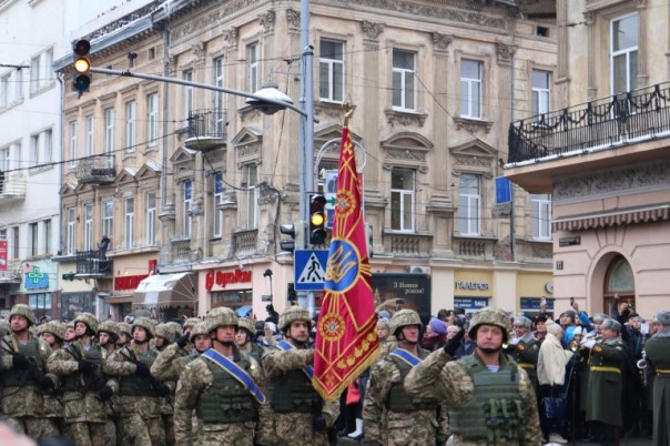 Во Львове прошел «парад карателей» Во Львове прошел «парад карателей»