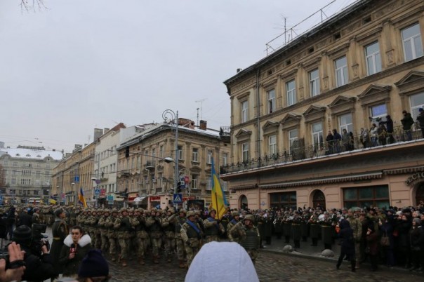 Во Львове прошел «парад карателей» Во Львове прошел «парад карателей»