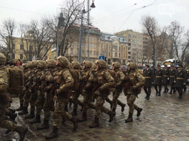 Во Львове прошел «парад карателей» Во Львове прошел «парад карателей»