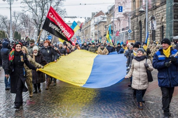 Во Львове прошел «парад карателей» Во Львове прошел «парад карателей»