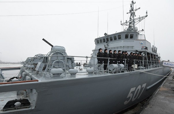 Корабль нового поколения «Александр Обухов» принят в боевой состав Военно-морского флота.