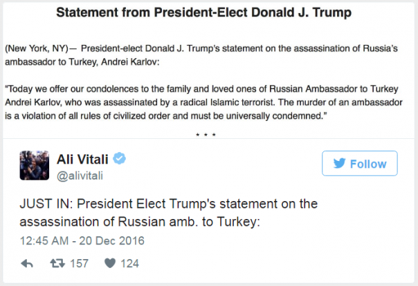 Лавров прокомментировал убийство посла России в Анкаре. Трамп и Совбез ООН признал терактом убийство посла РФ в Турции. Лавров прокомментировал убийство посла России в Анкаре. Трамп и Совбез ООН признал терактом убийство посла РФ в Турции.