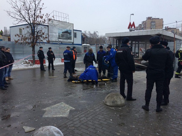 В переходе у метро "Коломенская" в Москве произошел взрыв В переходе у метро "Коломенская" в Москве произошел взрыв