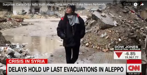 СМИ: боливийская актриса в эфире CNN раскритиковала Запад за незнание ситуации в Алеппо