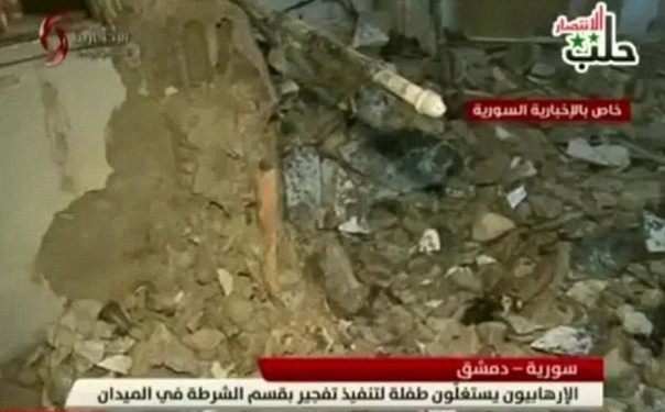 7–летняя девочка взорвалась в Дамаске по приказу отца–джихадиста