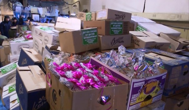 Сирия: новогодние подарки от маленьких россиян