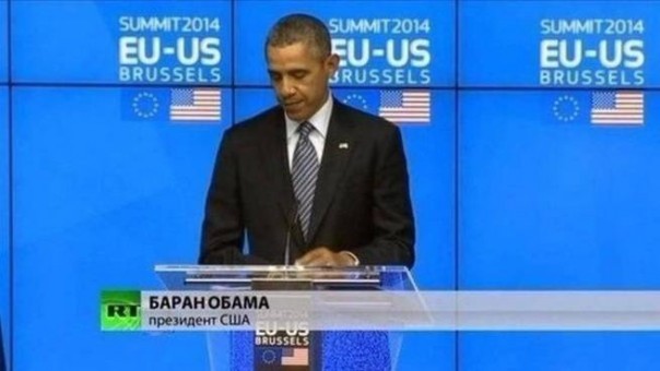 "Действия Путина в связи с высылкой дипломатов демонстрируют слабость России", - сказал Обама и заплакал.