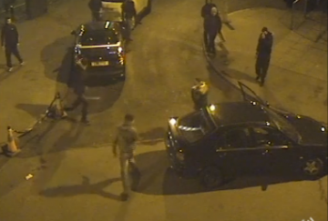 Вооруженные мачете и пистолетами головорезы устроили разборки на севере Лондона