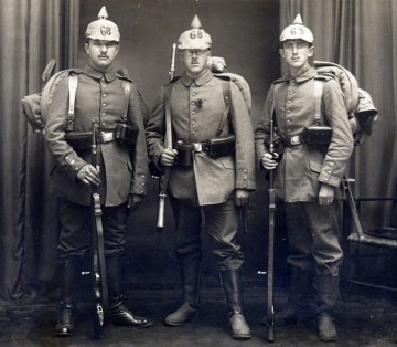 Зачем на немецких касках рога?