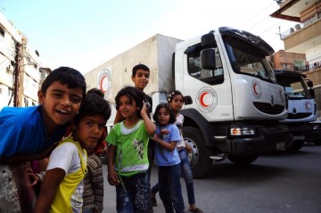 Сирия. Подарки от российских детей прибыли в Хмеймим